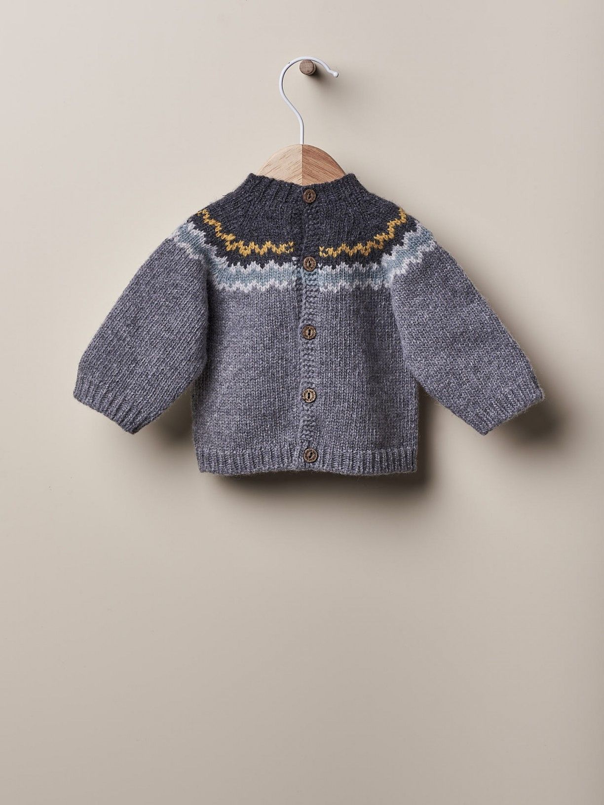 Camisola tricotada em lã Wedoble