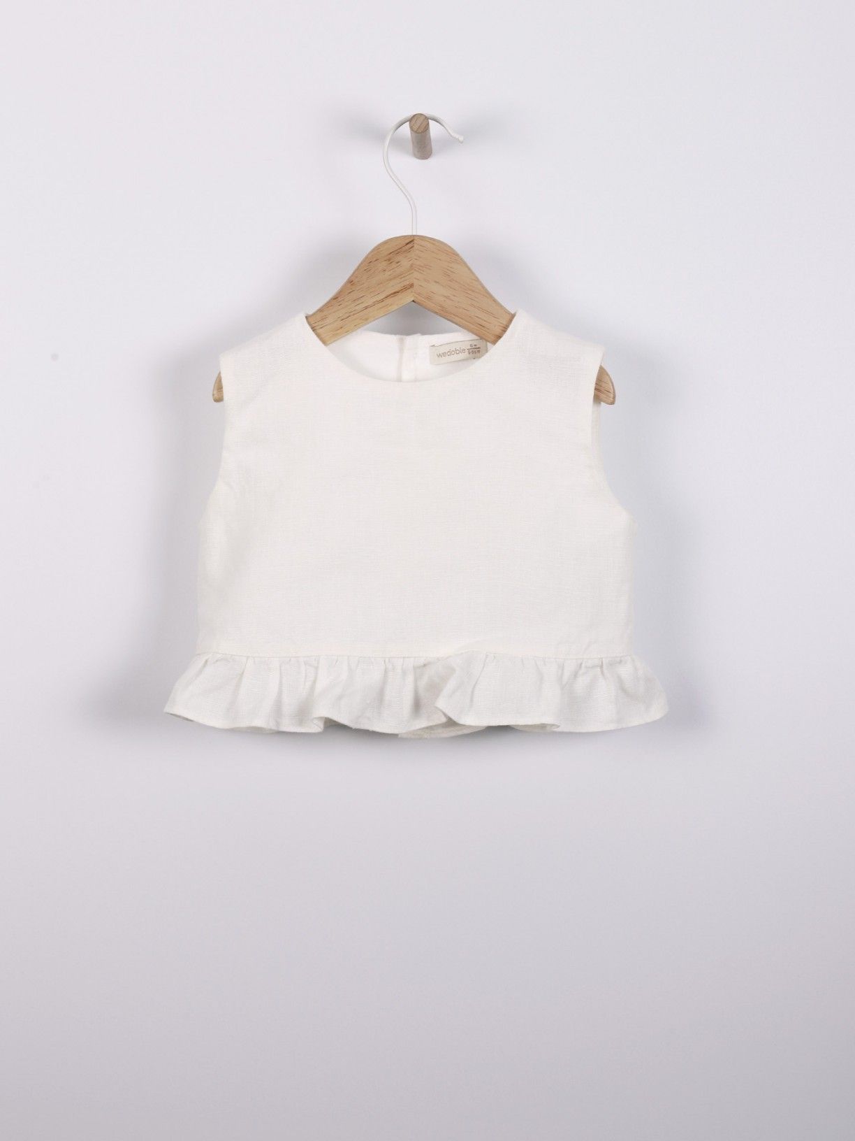 Blusa de linho Wedoble