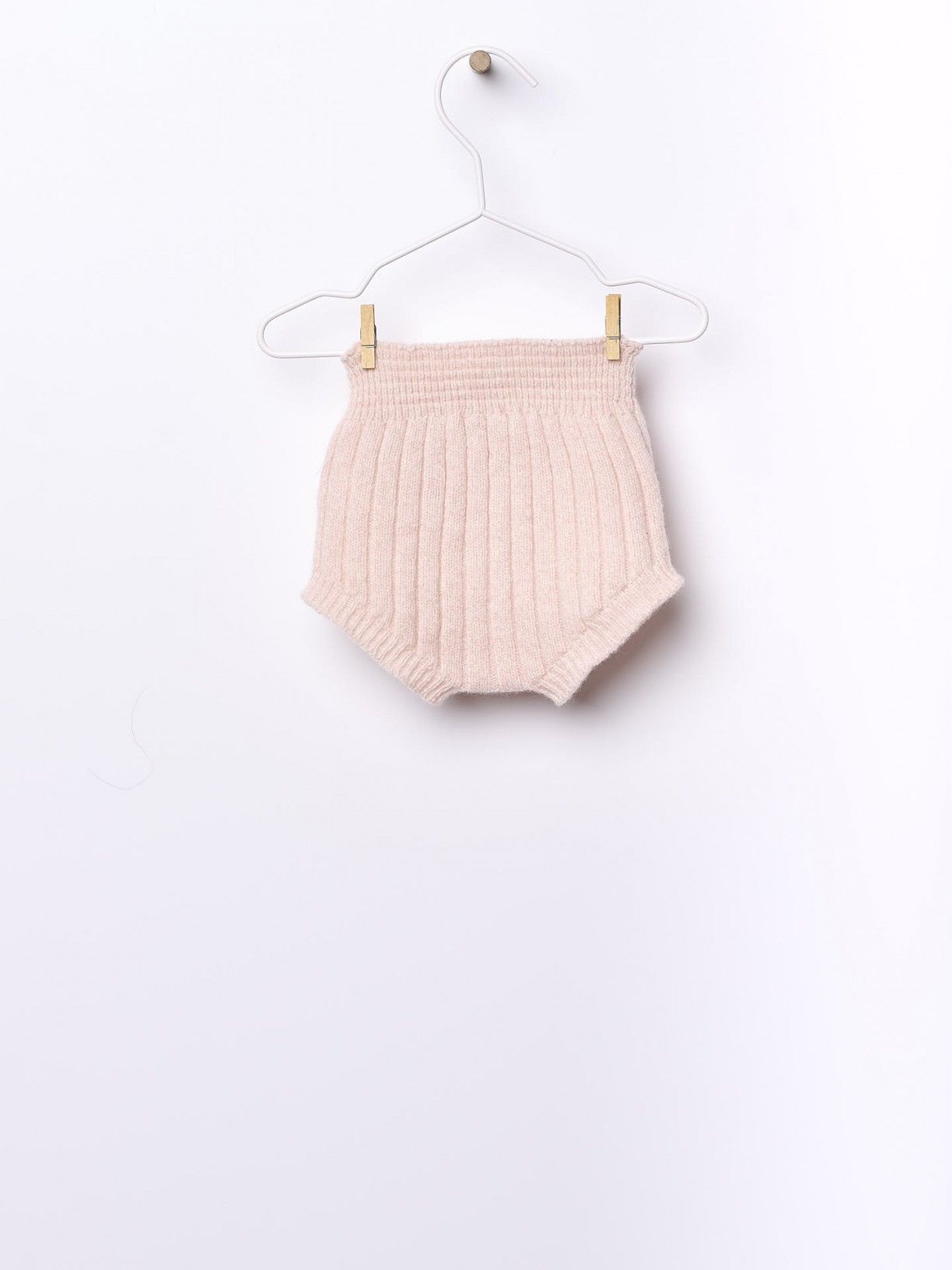 Tapa fralda com pompons em lã merino Wedoble