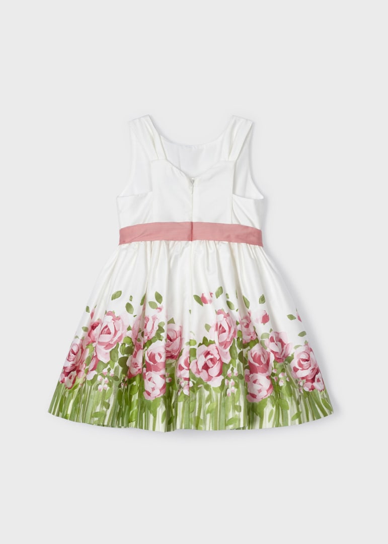 Vestido estampado com flores