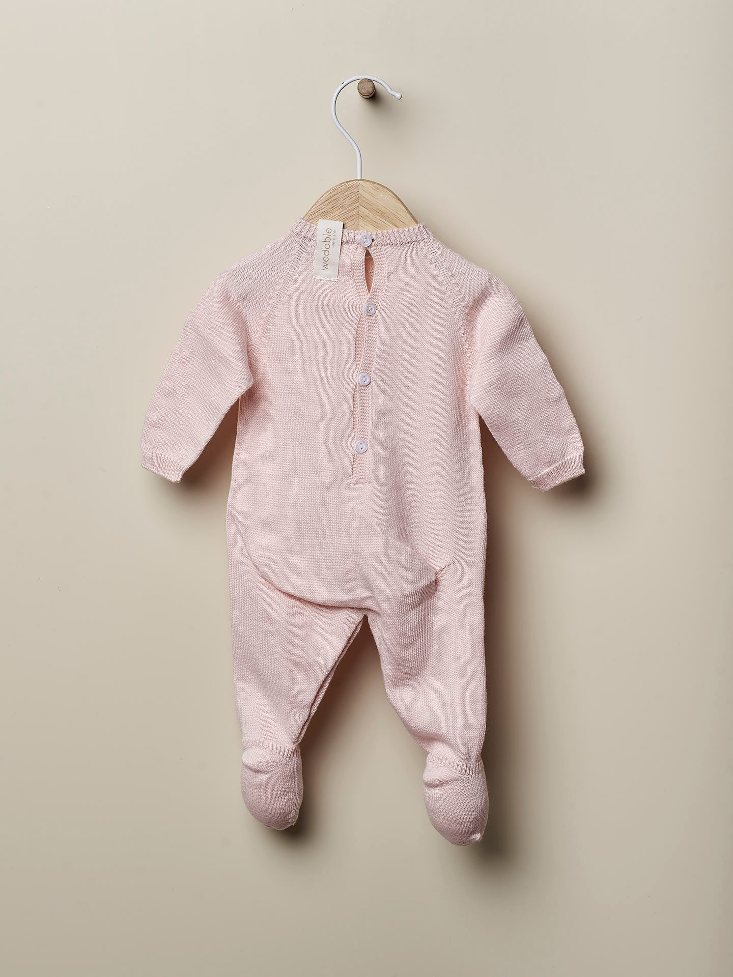 Babygrow tricotado em algodão orgânico