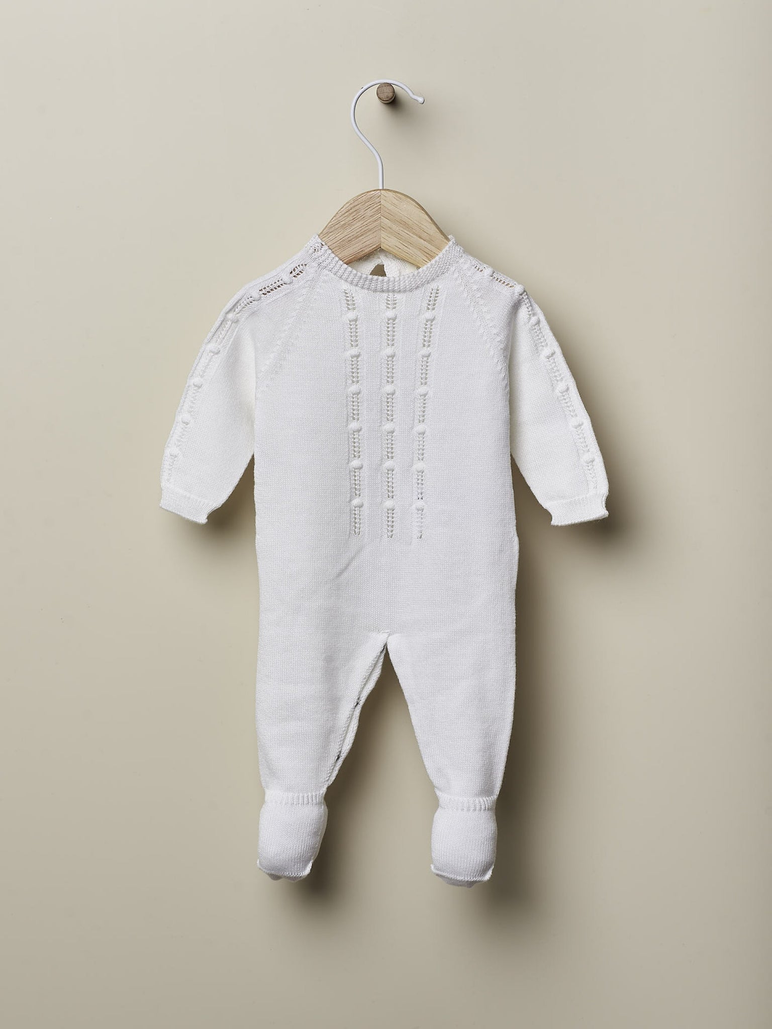 Babygrow tricotado em algodão orgânico