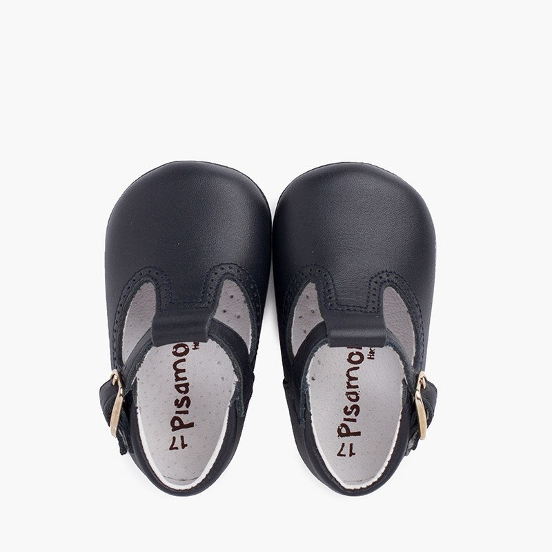 Sapato Pepito Pele Bebé com Fivela Pisamonas