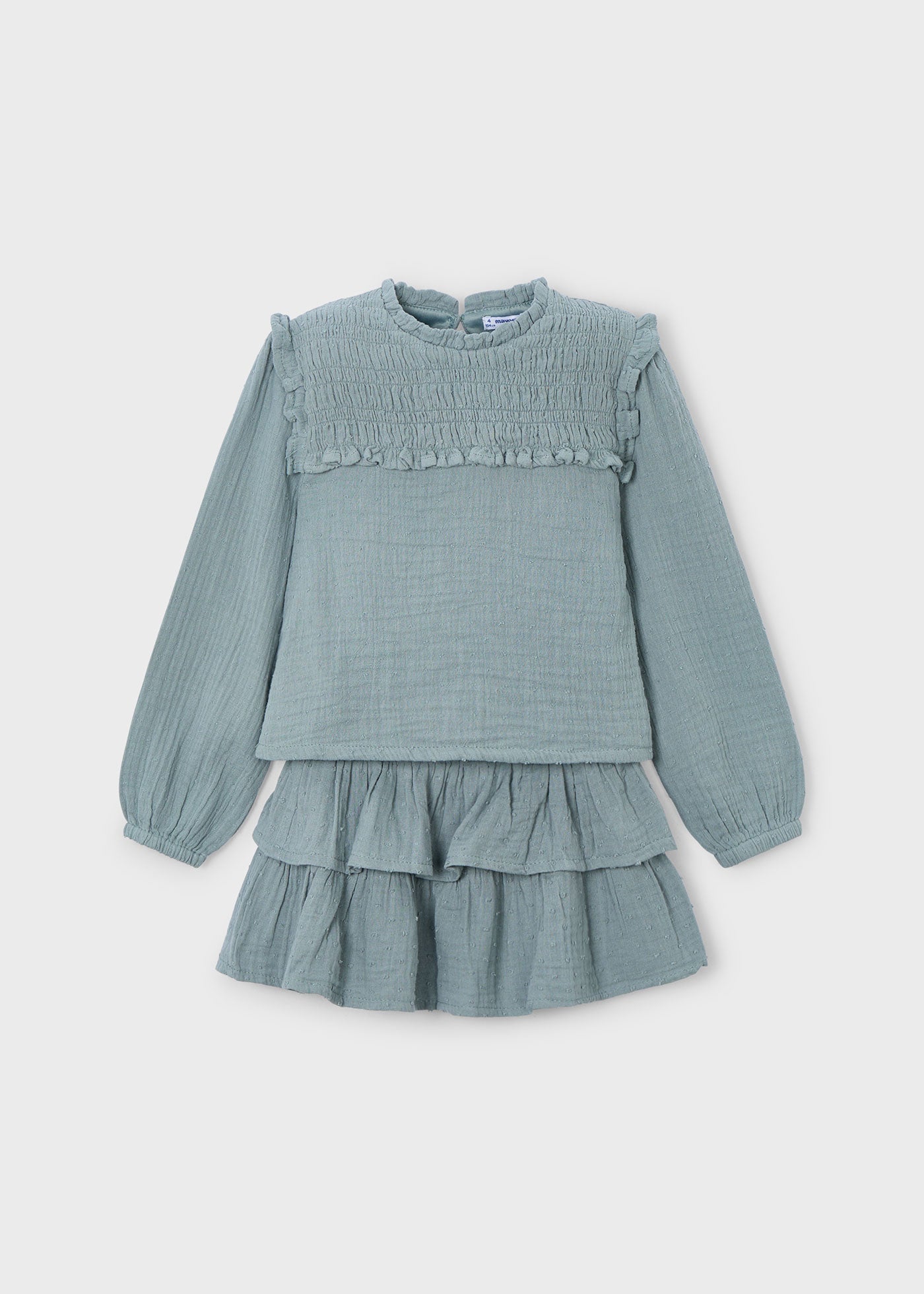 Conjunto saia e blusa Mayoral