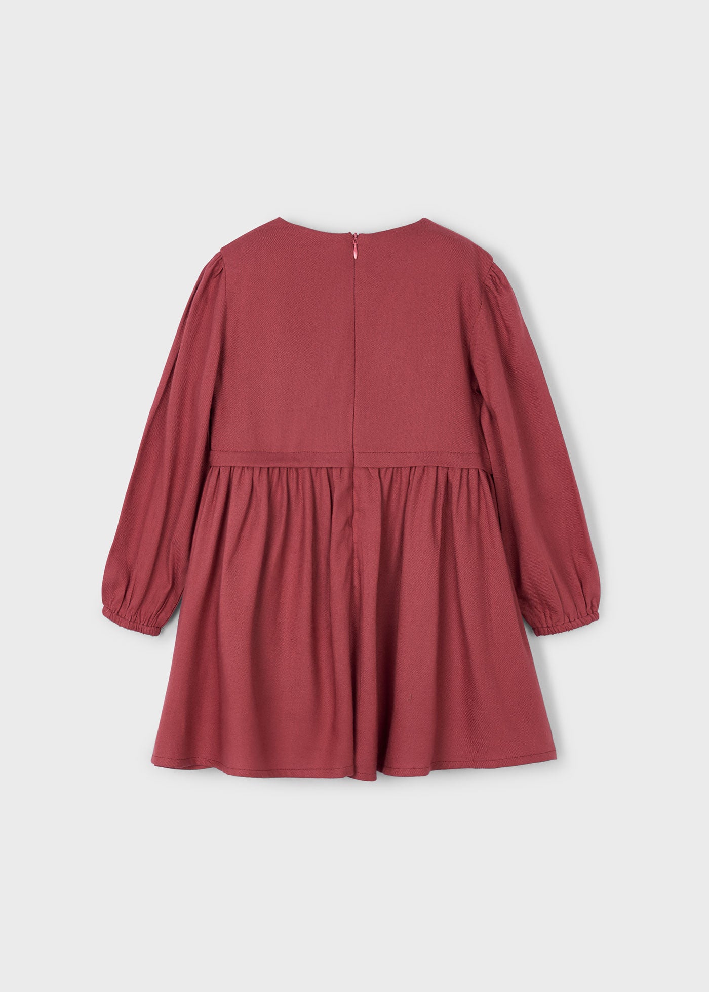 Vestido com detalhes bordados Mayoral