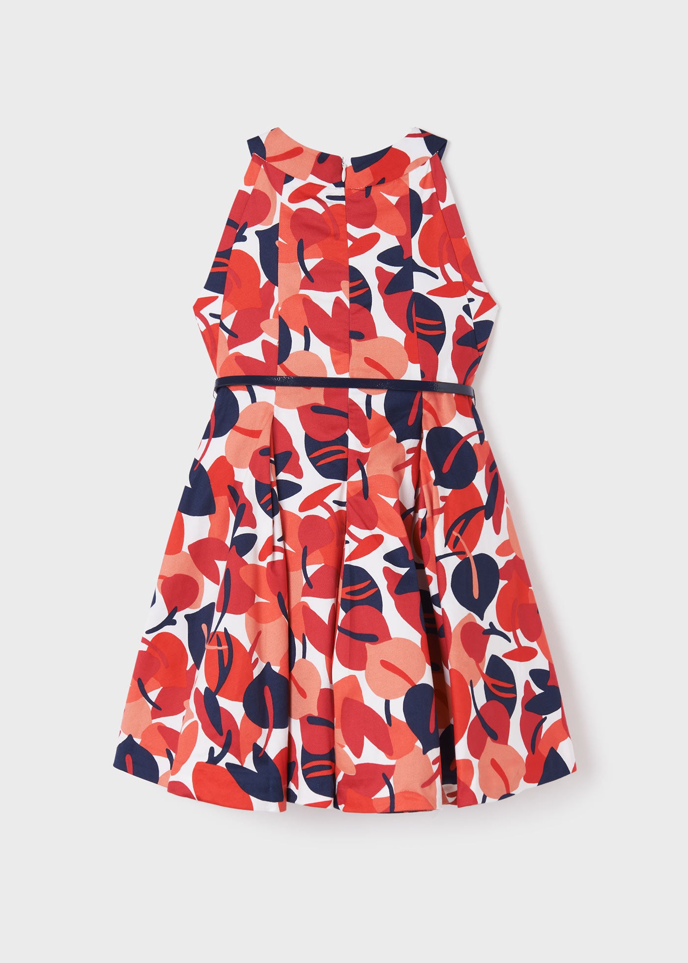 Vestido estampado acetinado - Jotitas Boutique