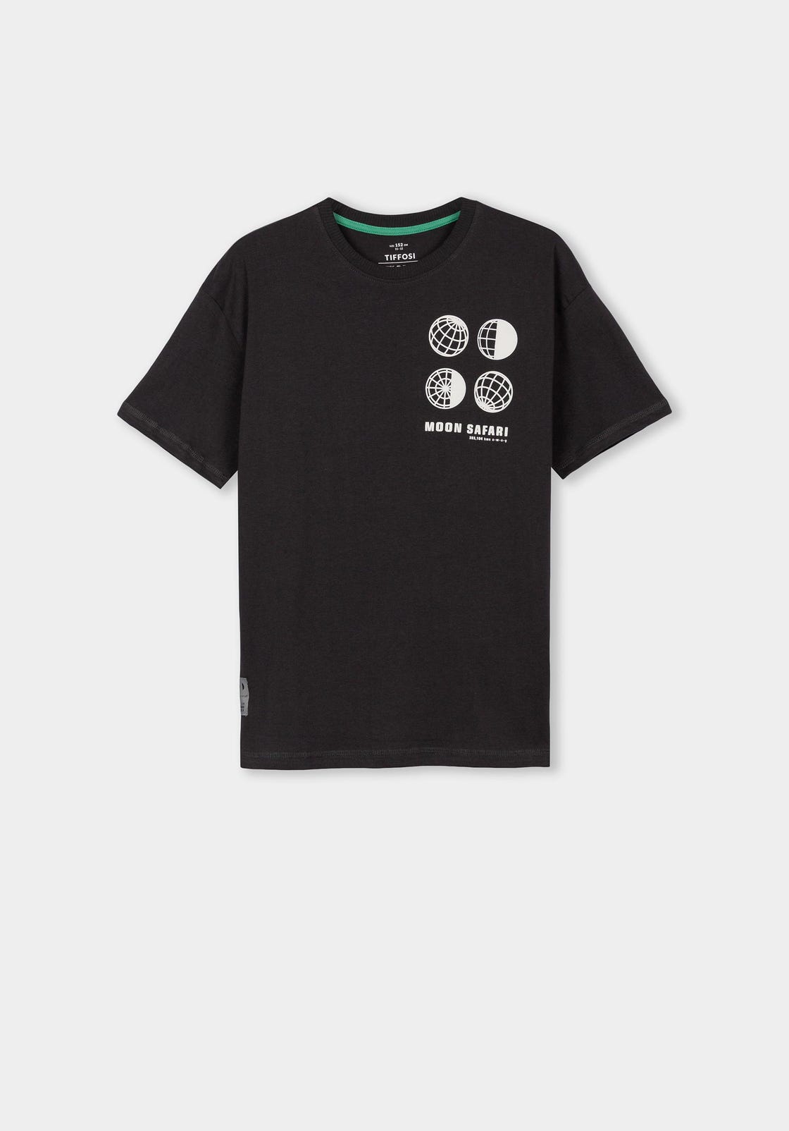 T-shirt com estampado nas costas - Jotitas Boutique