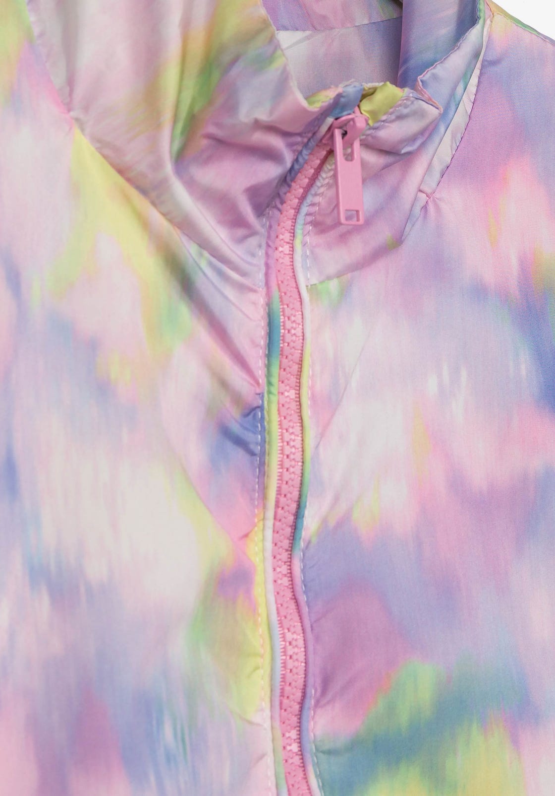 Casaco cropped estampado tie-dye - Jotitas Boutique