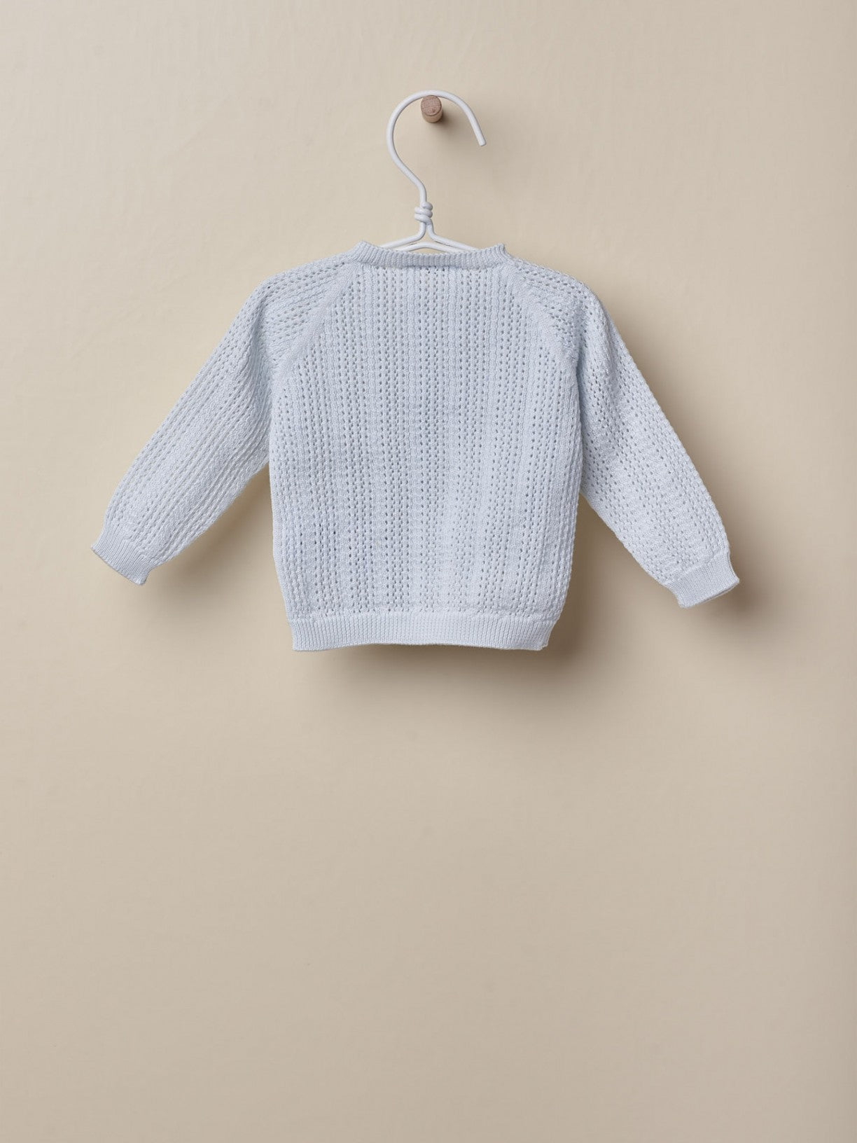 Casaco tricotado em algodão